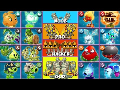 Random 30 Plants POWER-UP Battlez - Who Will Win? - PvZ 2 Plant vs Plant