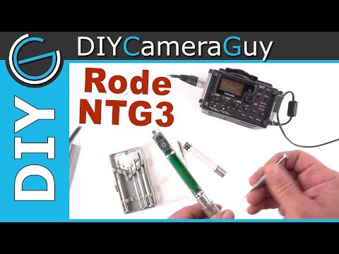 Whats inside, Rode NTG3 $700 microphone (handling noise fix)