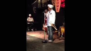 Kermit Ruffins performs Treme at Rock 'n' Bowl