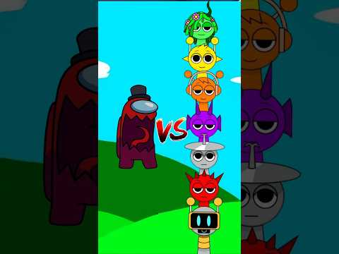 Sprunki Vs Among Us #shorts #sprunki #amongus #sprunkiincredibox