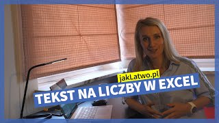 Jak łatwo przekonwertować tekst na liczby w Excelu?