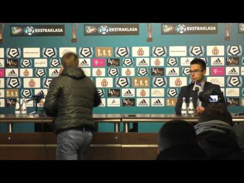 Konferencja po meczu z Koroną Kielce (11.02.2017)