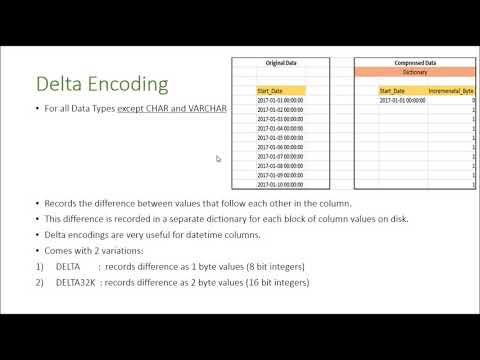 Class 5 - Column Encoding Explained