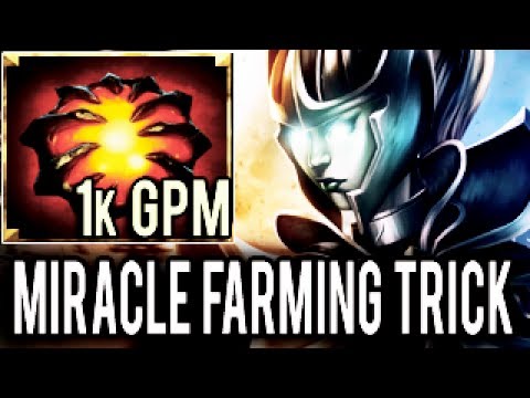 Miracle- Dota 2 [Phantom Assassin] Farming Machine Queen 1000 GPM Insane Gameplay 9k MMR Dota 2