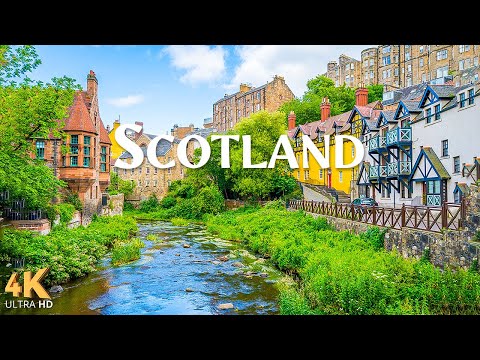 Scotland 4K Amazing Aerial Film - Stunning Landscapes with Relaxing Cinematic Music