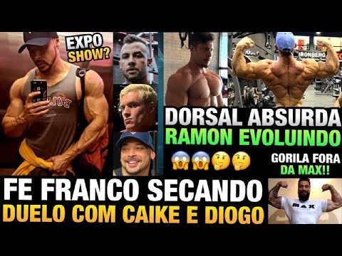 RAMON MOSTRA DORSAL ABSURDA - FRANCO CADA VEZ MAIS FIBRADO - GORILA FORA DA MAX, QUAL O DESTINO ?