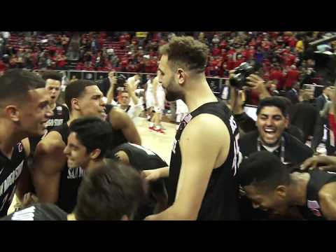 SDSU MEN'S HOOPS: AZTECS 82, NEW MEXICO 75 (MW CHAMPIONSHIP) - 3/10/18