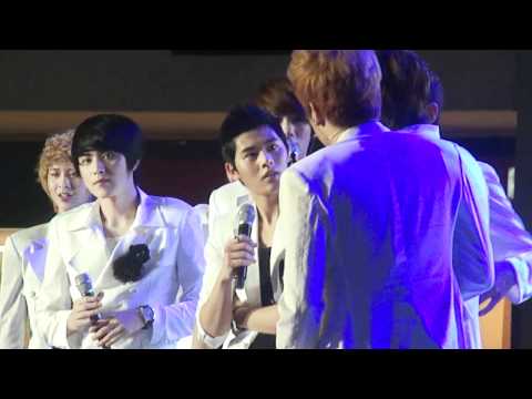 120114 ZE:A - Mazeltov + Single Acapella + Cute stunned Hyungsik {Market! Market!}