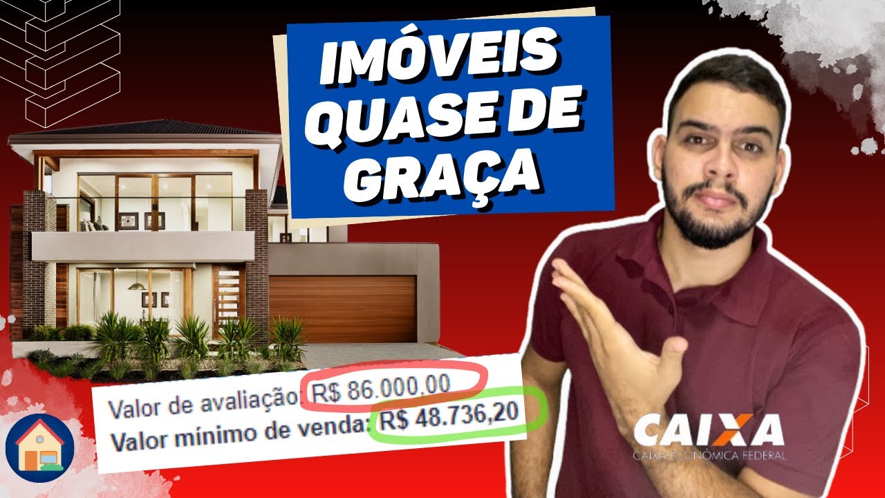 Financiamento de Imóveis Quase de Graça da Caixa!!