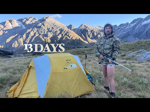 13 days Hunting, Camping and Surviving New Zealand's most Brutal Backcountry