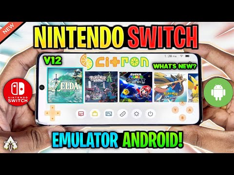 NEW 🔥 CITRON EMULATOR ANDROID 12.0 - SETUP/60FPS SETTINGS/GAMEPLAY | BEST NINTENDO SWITCH EMULATOR?