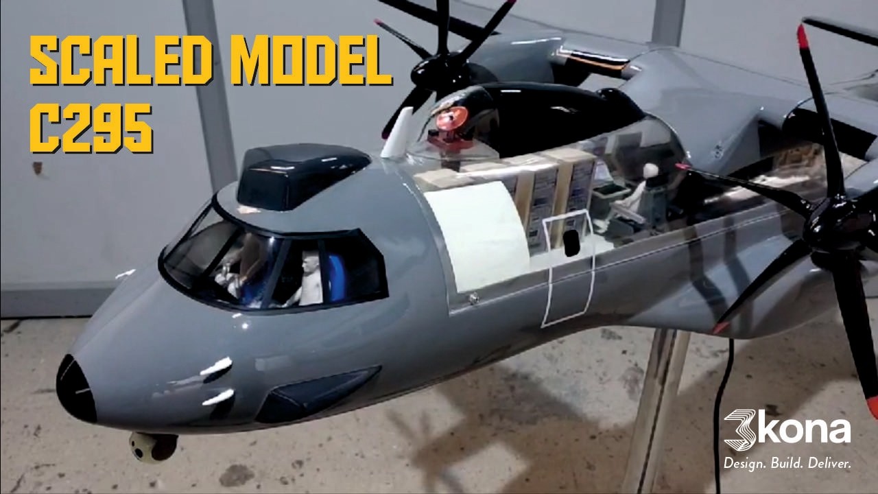 C-295 & scaled aircraft models — watch the build