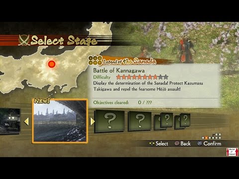 Samurai Warriors 4 Campaign Walkthrough (PS4) Legend of the Sanada Part 2 - Battle of Kannagawa