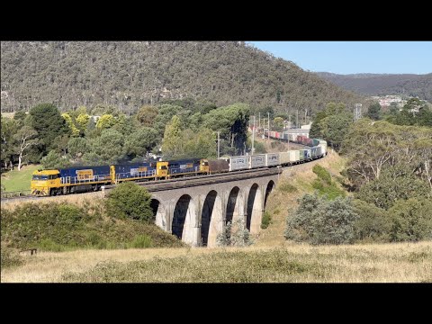 Freight Trains On The Blue Mountains & Main Western Line