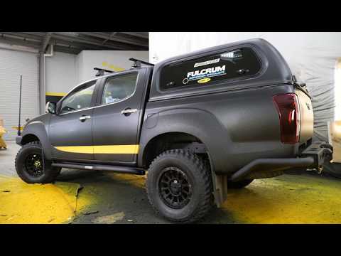 Coating Graham Cahill's DMAX in LINE-X ULTRA