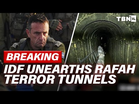 BREAKING: IDF Uncovers Rafah SMUGGLING Tunnels; U.S. SUSPENDS Israeli Bomb Shipments | TBN Israel