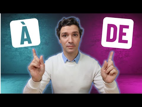 Verb + À or DE ? The 20 most useful verbs in French !