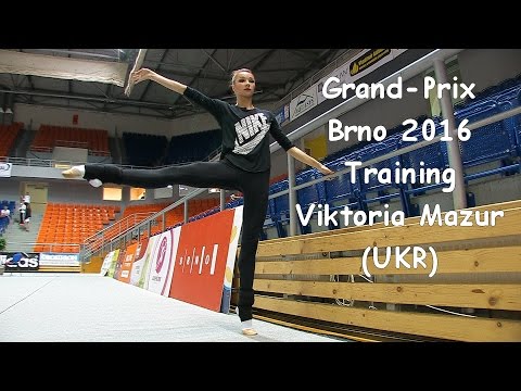 Viktoria Mazur (UKR) Training Grand-Prix Brno 2016