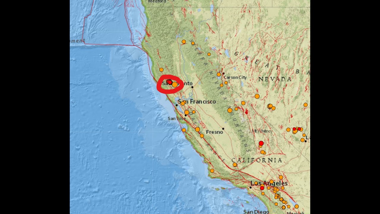 3.4 Earthquake Northern California. Auroras likely Tonight.. Tuesday 9/10/2024