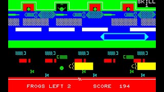 Sharp MZ-700 Game: Frogger (1982)