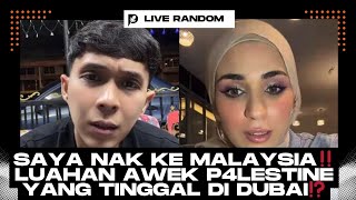Download lagu [FULL] SAYA NAK KE MALAYSIA‼️ LUAHAN AWEK P4LESTINE YANG TINGGAL DI DUBAI⁉️ 11.06.2026‼️ mp3
