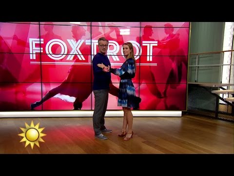 Lär dig dansa foxtrot i Tony’s dansskola! - Nyhetsmorgon (TV4)