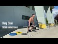 Hang Clean with Empty Bar 挺舉技術 | #AskKenneth
