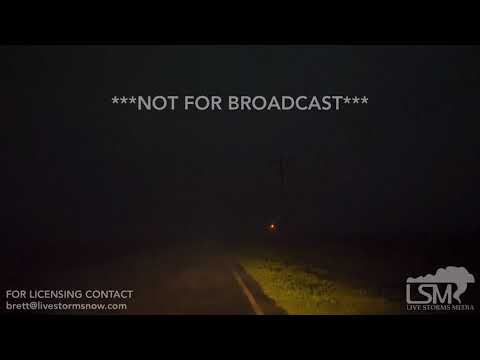 05-02-18 Amber, Ok - EF-1 Tornado Hits Car - 4K