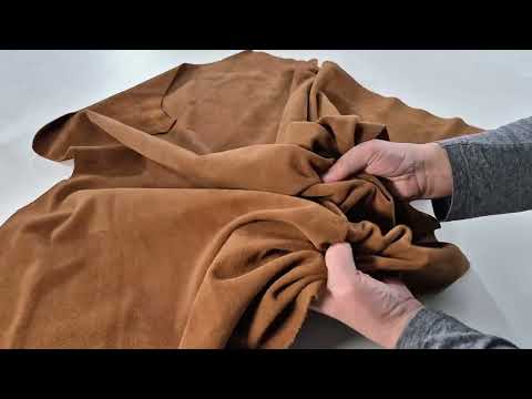 BROWN COWSUEDE LEATHER  758