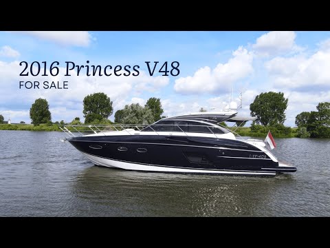 Princess V48 (2016) For Sale – Immaculate Condition | Full Walkthrough & Features