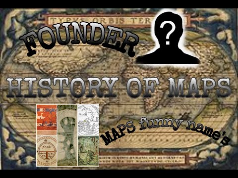 FIRST WORLD MAP #Gerardus Mercator