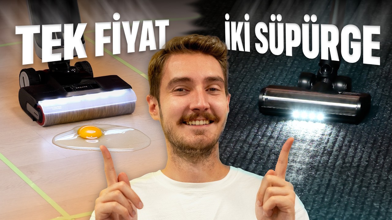 TEK FİYATA HEM ISLAK HEM KURU SÜPÜRGE | Dreame H14 Dual Islak&Kuru Süpürge İncelemesi