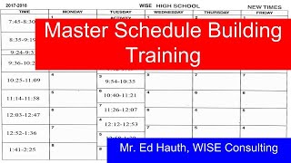 Scheduling Conflicts in the School's Master Schedule