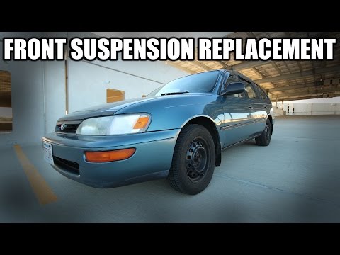 Replacing Front Struts '93-'02 Toyota Corolla