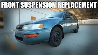 Replacing Front Struts '93-'02 Toyota Corolla
