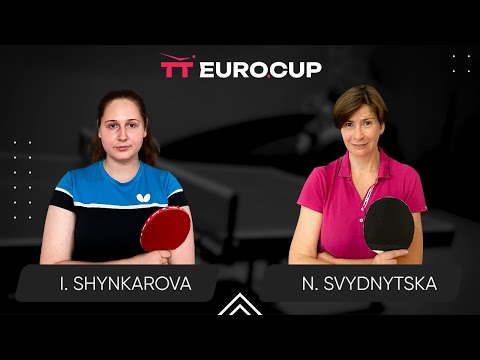 17:35 Iryna Shynkarova - Nataliia Svydnytska 02.11.2023 TT Euro.Cup Ukraine Master. TABLE 3