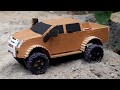 How To Make D MAX PICK UP TRUCK Using Cardboard