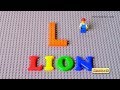 LEGO Alphabet  A to Z | stop motion | lego movie | brick builder | abc | kids | alphabet | kiddiestv