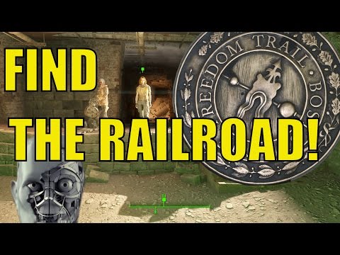 Fallout 4: How To Find The Railroad! - The Molecular Level/The Road To Freedom Guide