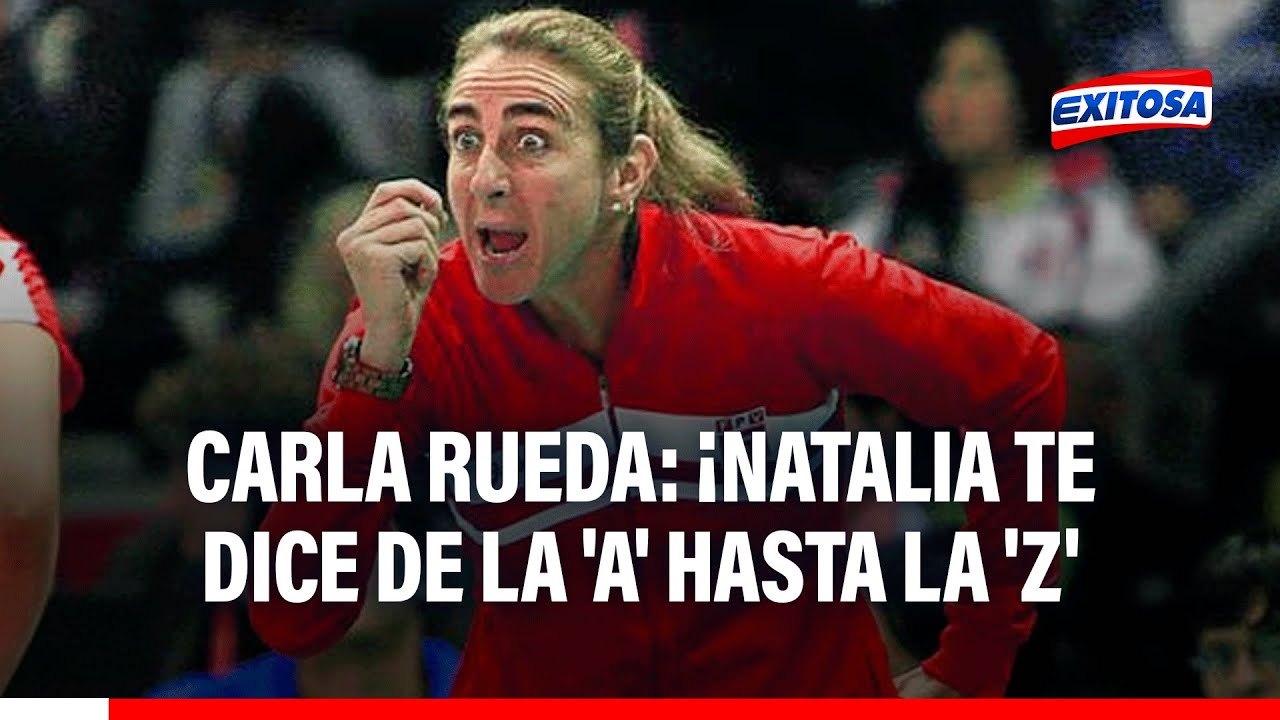 🔴🔵 Carla Rueda y su experiencia bajo el mando de NATALIA MÁLAGA: "Te dice de la A hasta la Z"