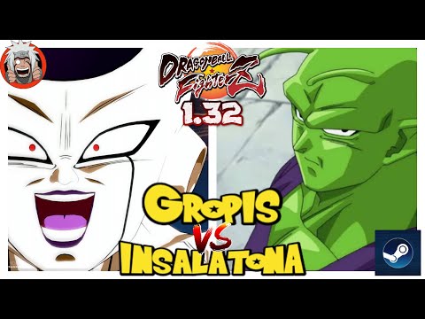DBFZ Gropis vs Insalatona (SuperBaby2, Zamasu, Frieza) Vs (VegetaSSB, Broly, Piccolo)