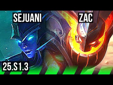 SEJUANI vs ZAC (JGL) | KR Master | 25.S1.3