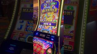 HIT THE MAJOR ON Jackpot Carnival. Small bet big win #slots #casino #gaming #money #vegasmatt #fyp Video Video