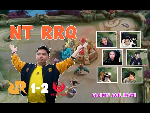 RRQ lOSE STREAK | REAKSI STREAMER | RRQ KALAH VS BTR |MPL S11