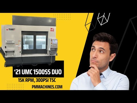 2021 HAAS UMC-1500SS-DUO Universal Machining Centers | PM Machines (1)