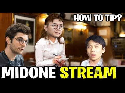 MIDONE: Taught Ana and CEB How to Tip | MidOne Stream Moments #18