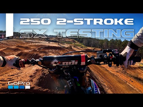 GoPro: YZ250 Two-Stroke on a Supercross Track