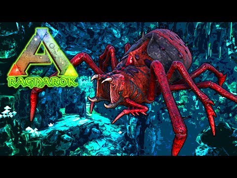 Hidden Spider cave - ARK: RAGNAROK SURVIVAL (DLC)(EP.31)
