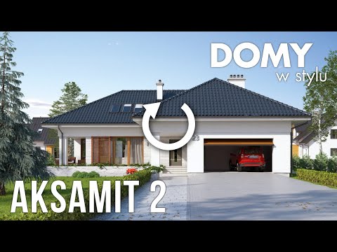 Projekt domu AKSAMIT 2 - widok 360º