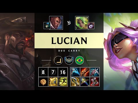 Lucian ADC vs Zeri - BR Challenger Patch 25.09